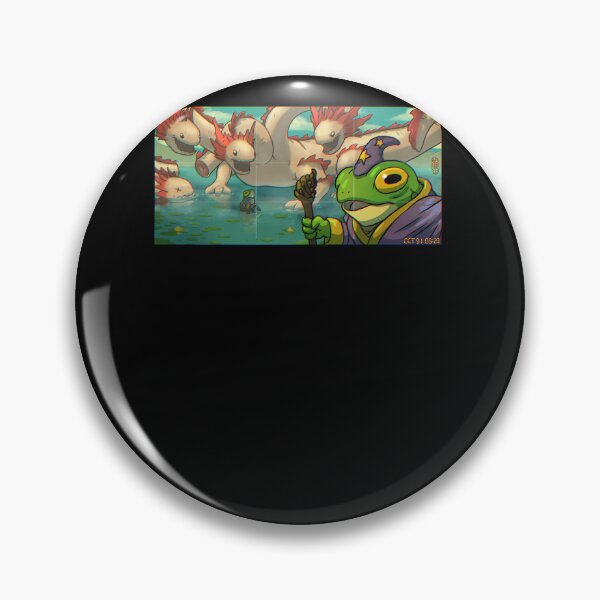 Item preview, Wizard-Frog-Selfie-With-Frog-Knight-And-Axolotl-Hydra designed and sold by feighsatard.