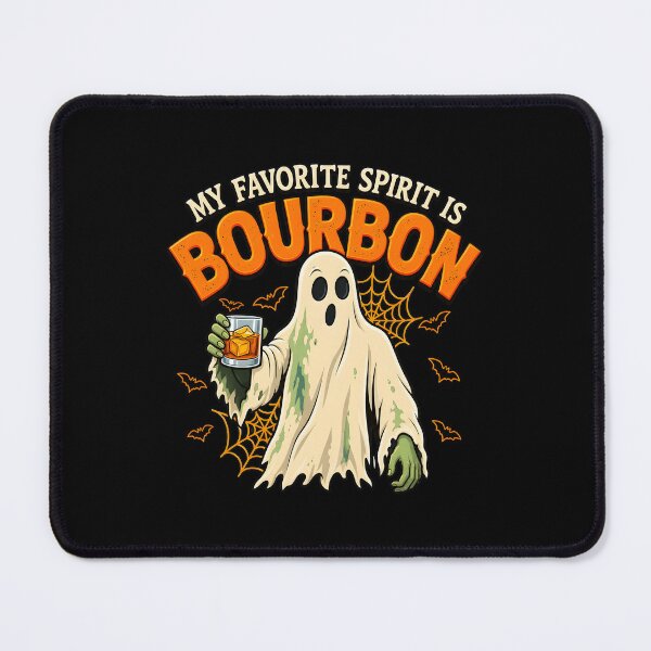 Item preview, my favorite spirit is bourbon funny ghost halloween costume designed and sold by Cocuninecrew.