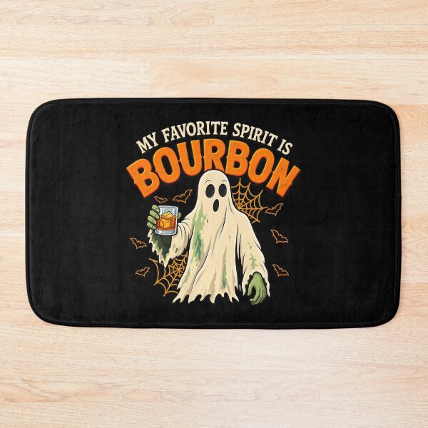 Item preview, my favorite spirit is bourbon funny ghost halloween costume designed and sold by Cocuninecrew.