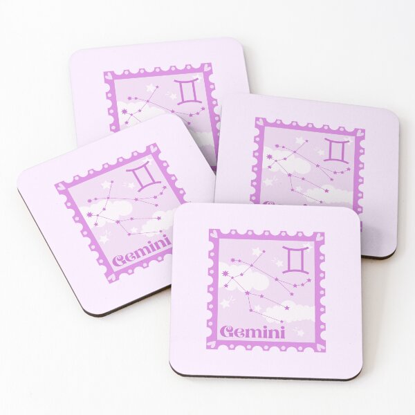 Item preview, gemini constellation stamp ⋆˙⟡  designed and sold by BookishCharmCo.