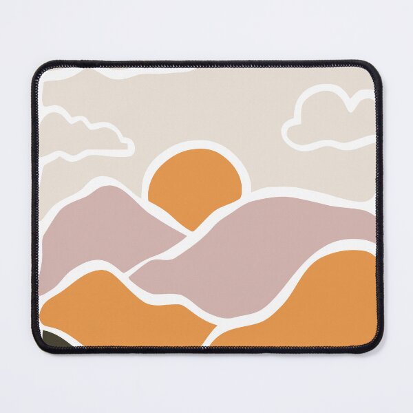 Item preview, Sunset Desert Mountain Landscape designed and sold by Melisvankur.