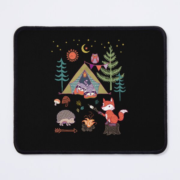 Item preview, Woodland-Animals-Campout designed and sold by ahalmckim.