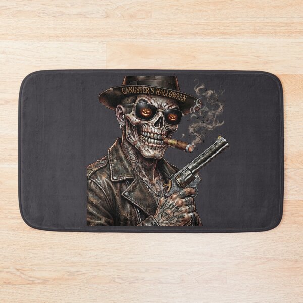 Item preview, Gangster Skeleton Gun Cigar Mafia Halloween designed and sold by Voodoo Store Paranormal Collections.