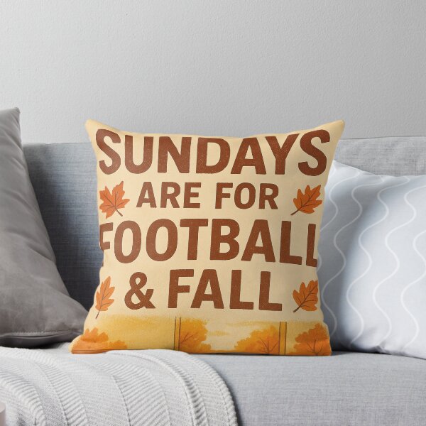 Item preview, Sundays Are For Football & Fall — Retro Cozy Autumn Game Day designed and sold by FestivityFinds.