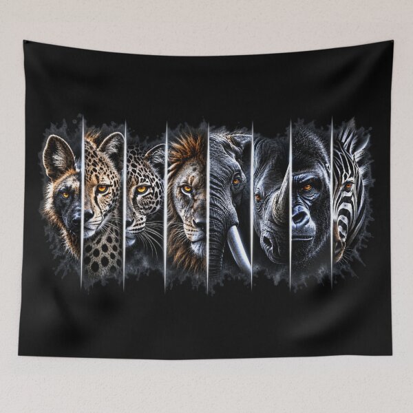 Item preview, African Wildlife: Faces of the Wild designed and sold by Sci-fi-2901.
