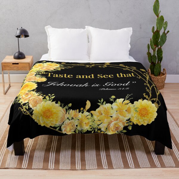 Aperçu de l'œuvre Goûtez et voyez jaune créée et vendue par JWGiftsofMercy.