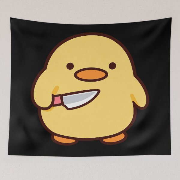 Item preview, Kawaii Chick with Pink Knife designed and sold by Eddiepublic.
