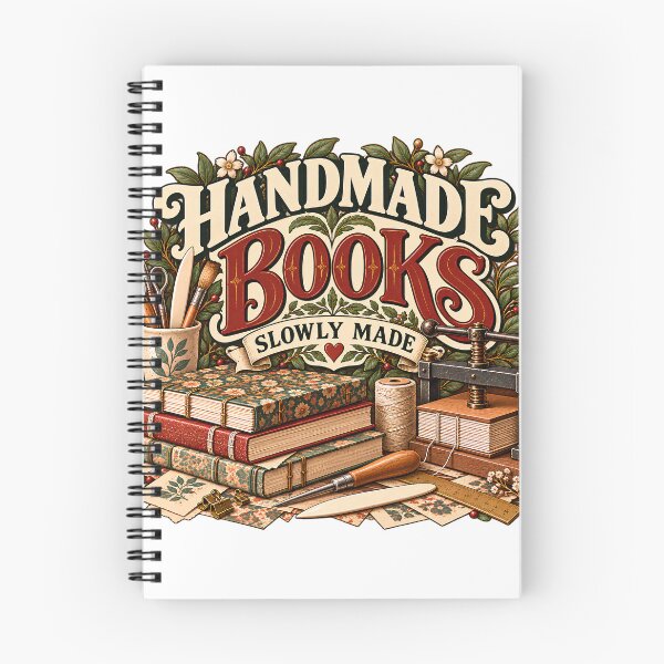 Item preview, Vintage Handmade Books Slowly Made designed and sold by MysticCanvasAi.