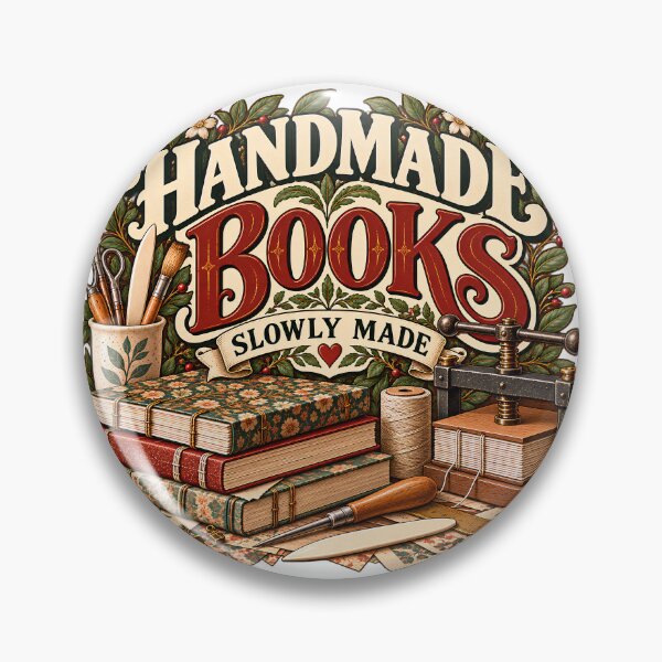 Item preview, Vintage Handmade Books Slowly Made designed and sold by MysticCanvasAi.