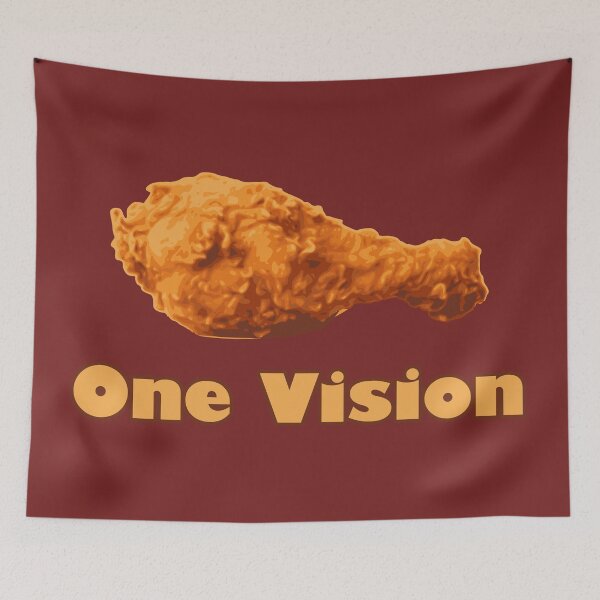 Item preview, One Vision Fried Chicken designed and sold by Karate Octopus.