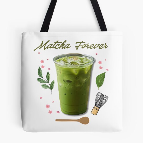 Item preview, Matcha Forever Cute Iced Matcha Latte Art  designed and sold by SoukaArtStore.