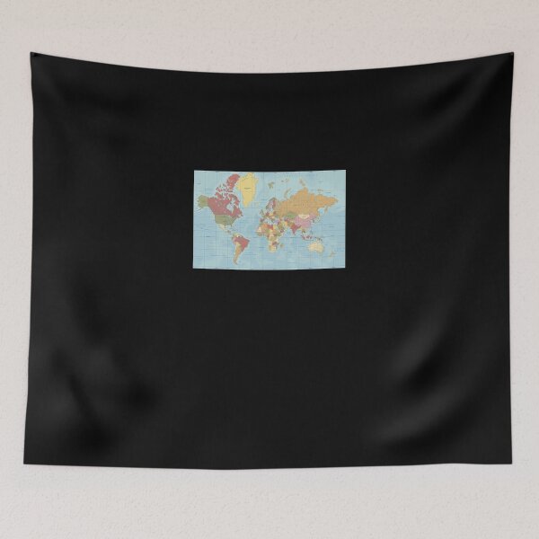 Item preview, World-Map designed and sold by tatemdam.