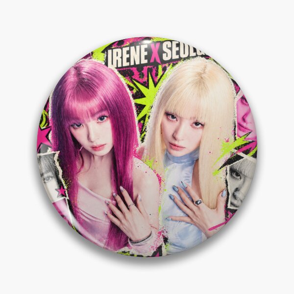 Item preview, Irene x Seulgi Halftone Pop Art Cheetah Era | Aesthetic Kpop designed and sold by Valereekmerch.