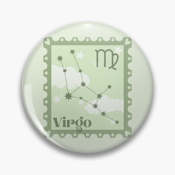 Item preview, virgo constellation stamp ⋆˙⟡  designed and sold by BookishCharmCo.
