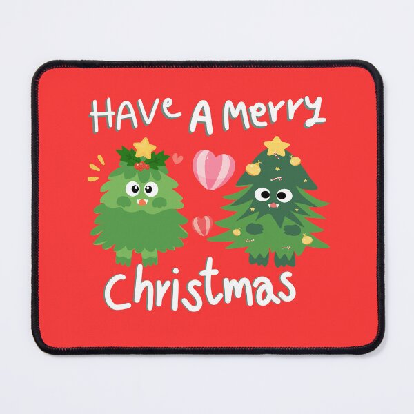 Item preview, ⁠Festive Cute Christmas Trees Have A Merry Christmas⁠ designed and sold by Teenidesign .
