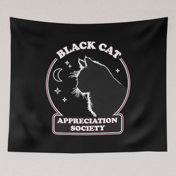 Item preview, Black Cat Appreciation Society Emblem designed and sold by OlyvieArt.