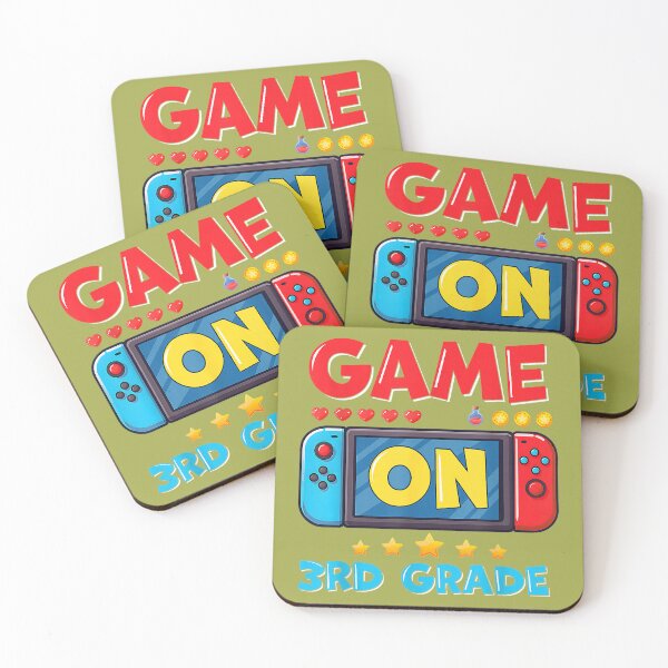 Item preview, Game On Third Grade Funny Video Game Back to School Boys Kid designed and sold by melodycook.