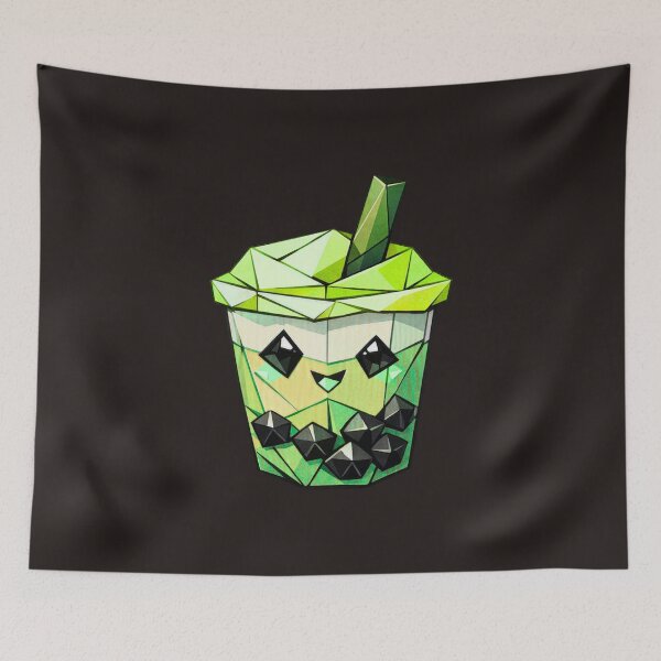 Item preview, Neon Origami Boba designed and sold by lifeinspired4u.