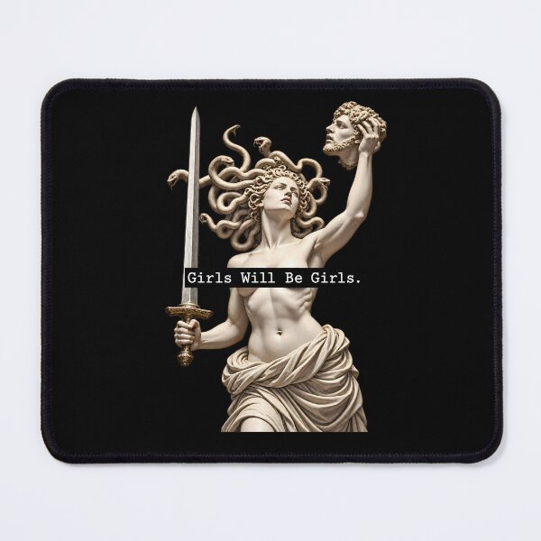 Item preview, Marble Medusa with Sword and Trophy Head designed and sold by Eddiepublic.