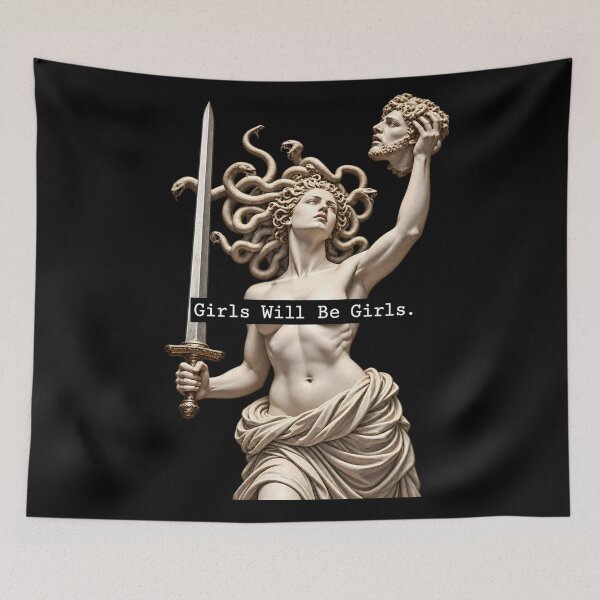 Item preview, Marble Medusa with Sword and Trophy Head designed and sold by Eddiepublic.