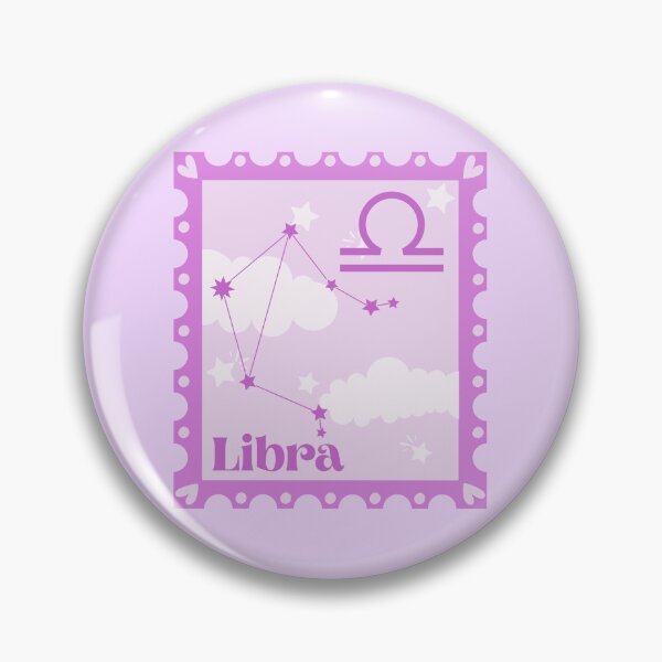 Item preview, libra constellation stamp ⋆˙⟡  designed and sold by BookishCharmCo.