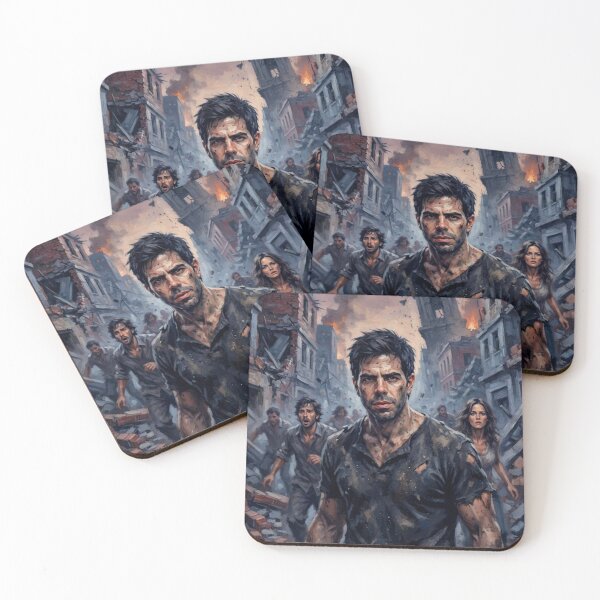 Item preview, Aftershock Disaster Horror Fine Art Tribute designed and sold by Art's Diner.