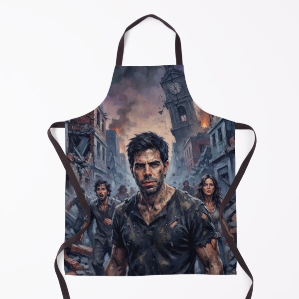 Item preview, Aftershock Disaster Horror Fine Art Tribute designed and sold by Art's Diner.