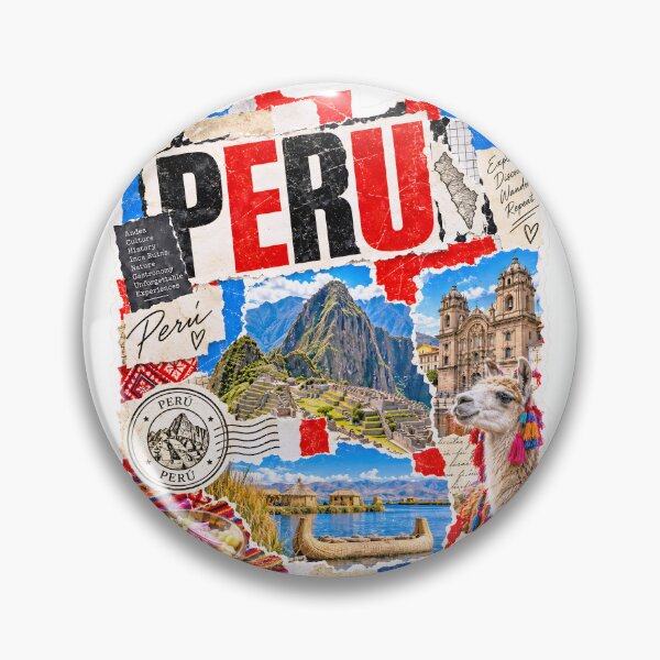 Item preview, Peru Vintage Travel Collage and Andean Culture designed and sold by EdwinkOne.
