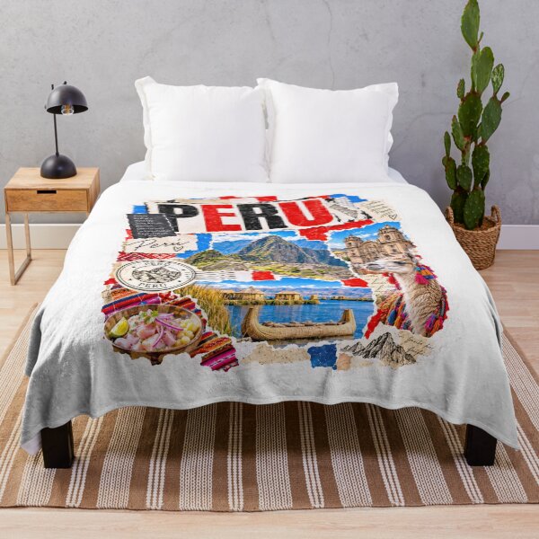 Item preview, Peru Vintage Travel Collage and Andean Culture designed and sold by EdwinkOne.
