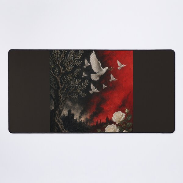 Item preview, War, Doves, And Roses designed and sold by lifeinspired4u.