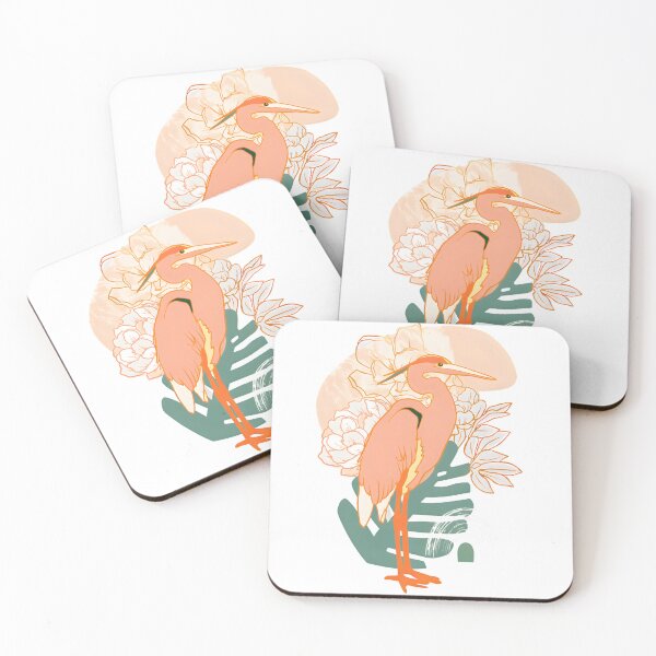 Item preview, Sea Bird Flowers and Shapes designed and sold by elenaverahorvat.