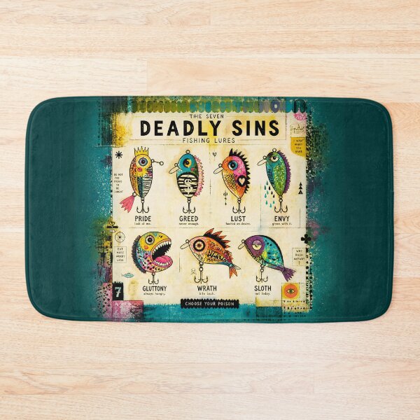 Item preview, The 7 Deadly Sins Lures designed and sold by PictureNZ.