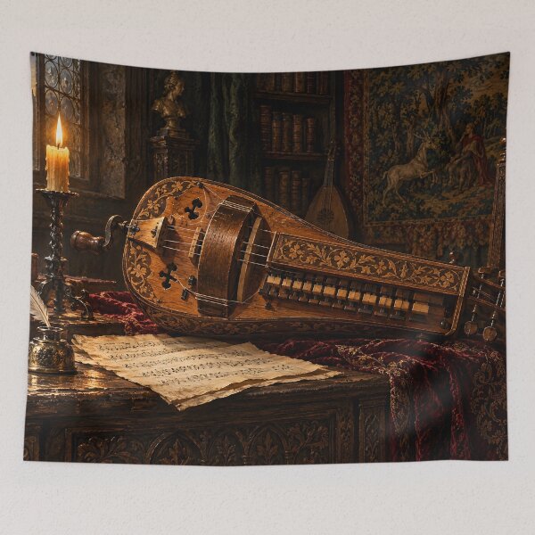 Item preview, The Medieval Hurdy-Gurdy | Forgotten Music of the Old World designed and sold by DoReMiStudio.