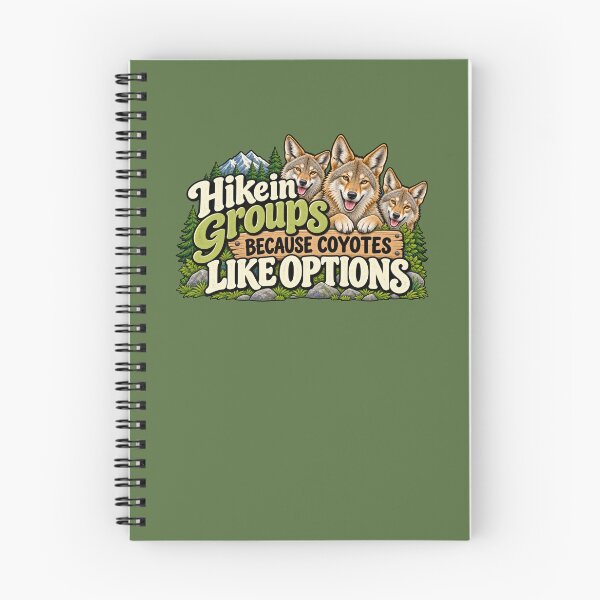 Item preview, Coyotes Like Options designed and sold by Elisabeth Lucas.