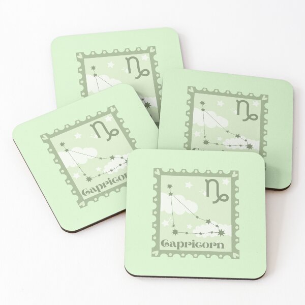 Item preview, capricorn constellation stamp ⋆˙⟡  designed and sold by BookishCharmCo.