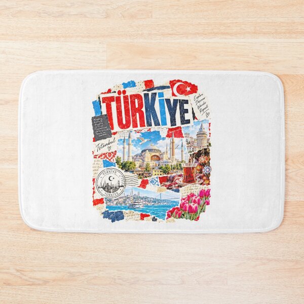 Item preview, Turkey Vintage Travel Collage and Culture designed and sold by EdwinkOne.