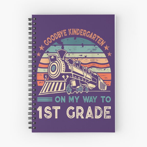 Item preview, Goodbye Kindergarten Hello 1st Grade Graduation Kids Train designed and sold by melodycook.