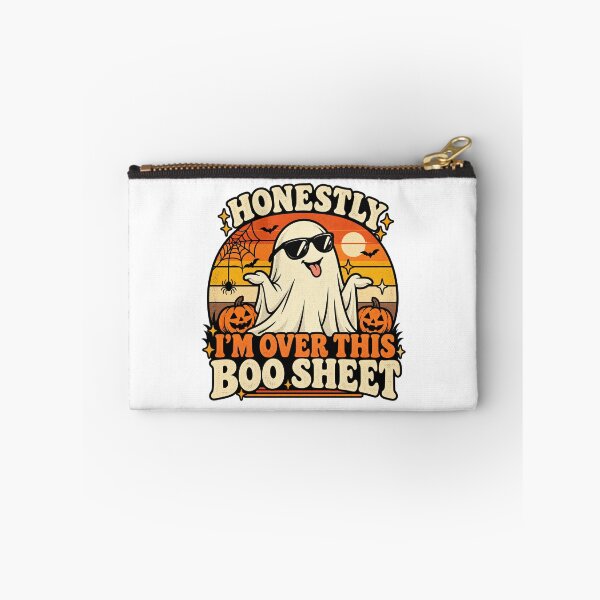 Item preview, Funny Halloween Ghost Boo Sheet Retro Design designed and sold by RetroPop23.