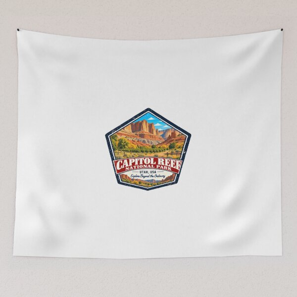 Item preview, Capitol Reef National Park Utah USA Explore Beyond The Ordinary Travel Souvenir designed and sold by Simsimah26Parks.