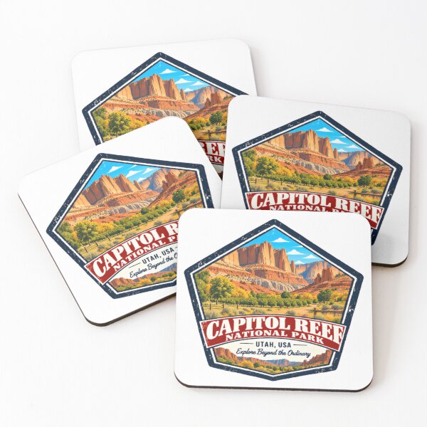 Item preview, Capitol Reef National Park Utah USA Explore Beyond The Ordinary Travel Souvenir designed and sold by Simsimah26Parks.