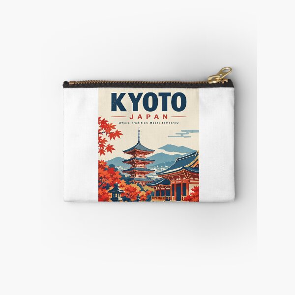 Item preview, Kyoto Japan Where Tradition Meets Tomorrow Travel Destination designed and sold by SkeletonsDanger.