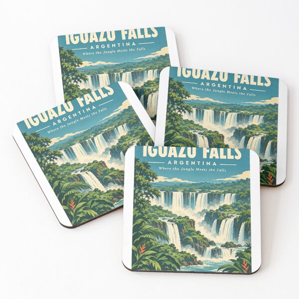 Item preview, Iguazu Falls Argentina Where The Jungle Meets The Falls Travel Nature Waterfall Wanderlust designed and sold by SkeletonsDanger.