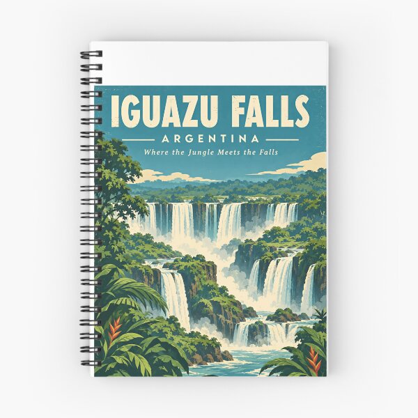 Item preview, Iguazu Falls Argentina Where The Jungle Meets The Falls Travel Nature Waterfall Wanderlust designed and sold by SkeletonsDanger.