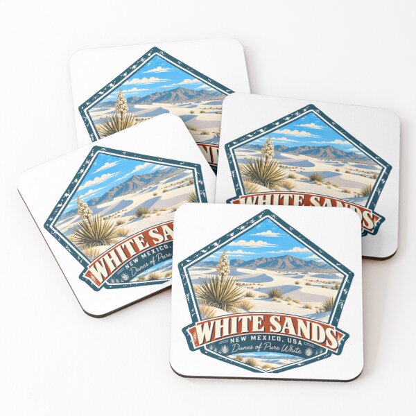 Item preview, White Sands New Mexico USA Dunes Of Pure White National Park Travel Souvenir designed and sold by Simsimah26Parks.