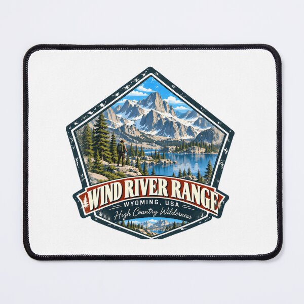 Item preview, Wind River Range Wyoming USA High Country Wilderness Hiking Camping Outdoor Adventure designed and sold by JonesFlora2025.