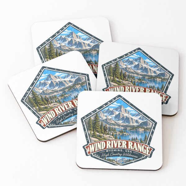 Item preview, Wind River Range Wyoming USA High Country Wilderness Hiking Camping Outdoor Adventure designed and sold by JonesFlora2025.