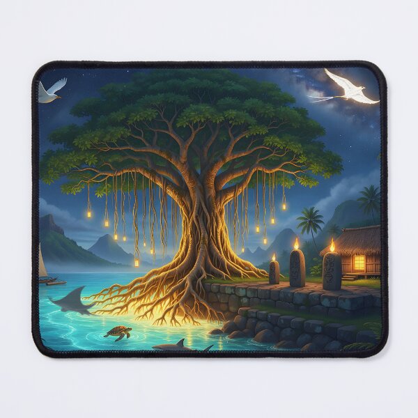 Item preview, The banyan tree of the guardians – Fenua Mā’ohi designed and sold by Hawaii26.