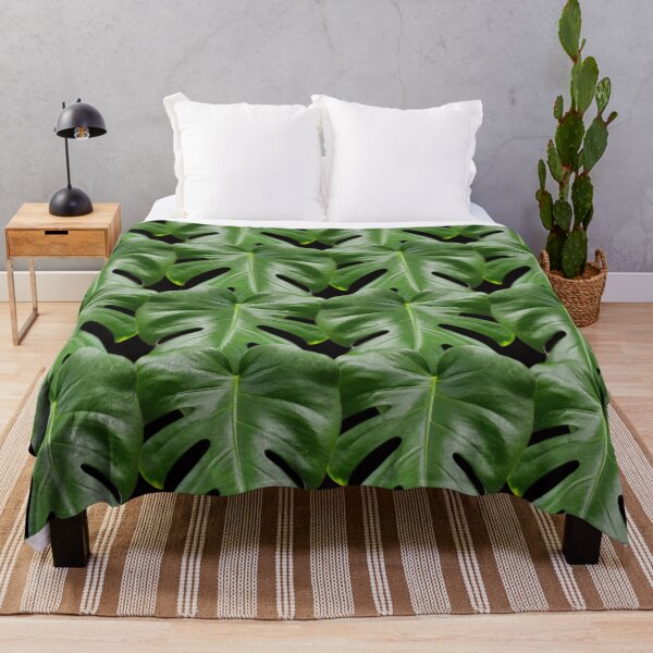 Item preview, Tropical Jungle Botanical Print - Monstera Leaf Pattern designed and sold by MarionsArt.