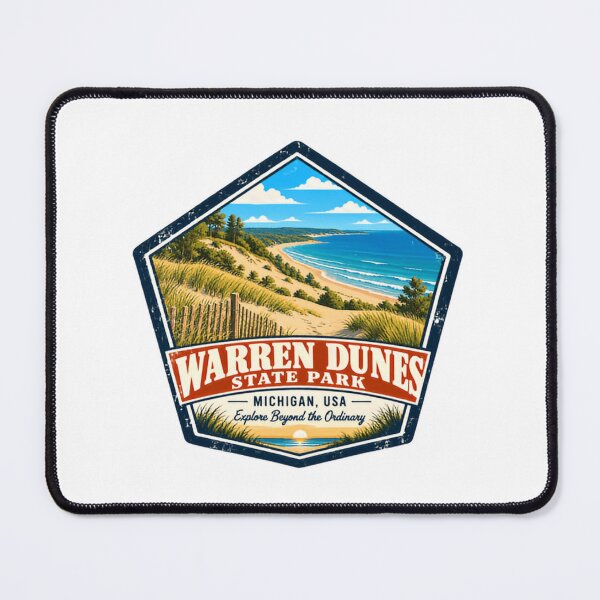 Item preview, Warren Dunes State Park Michigan USA Explore Beyond The Ordinary Travel Enthusiast designed and sold by JonesFlora2025.