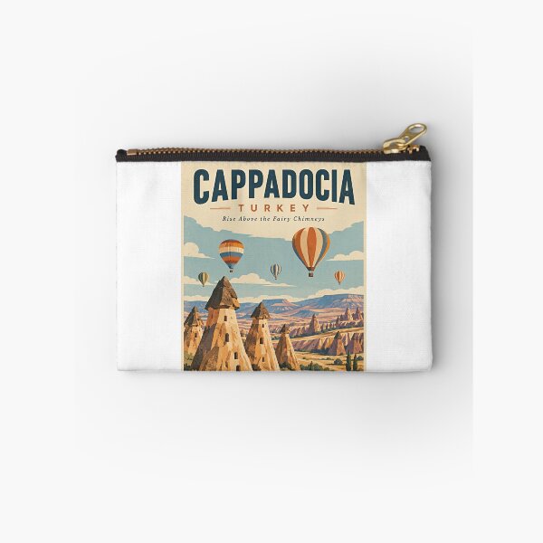 Item preview, Cappadocia Turkey Rise Above The Fairy Chimneys Travel Adventure Explorer designed and sold by SkeletonsDanger.